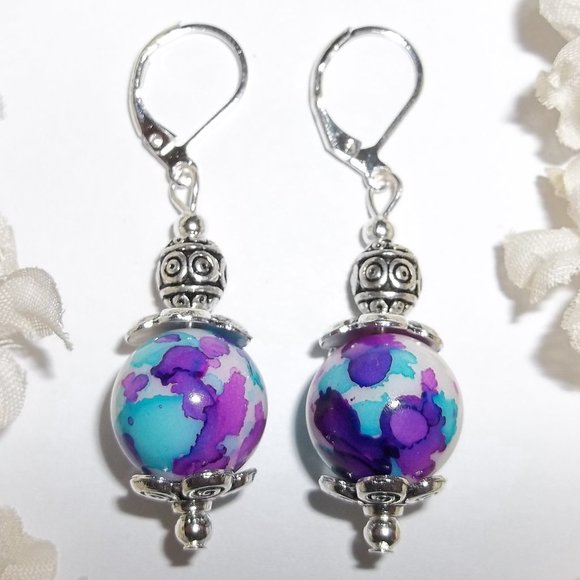 wvluckygirl Jewelry - Colorful Statement Beaded Earrring Set NWT 5357